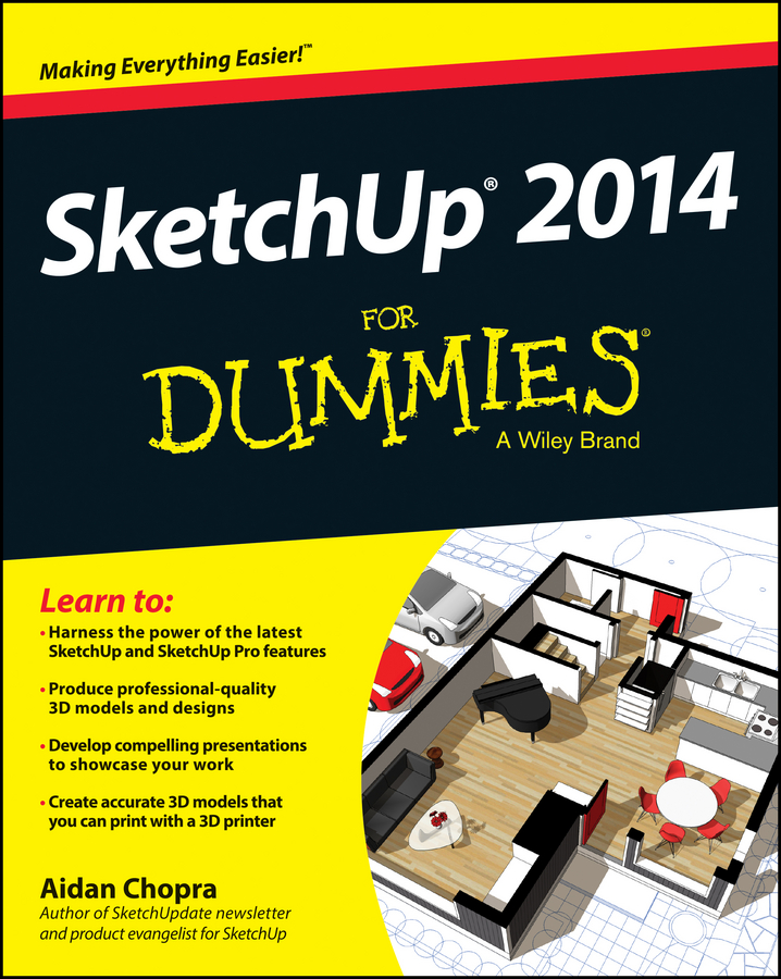 Обложка книги «SketchUp 2014 For Dummies»