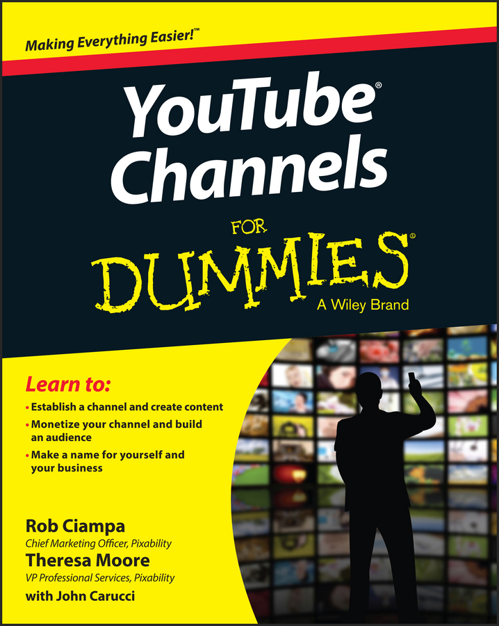 Обложка книги «YouTube Channels For Dummies»