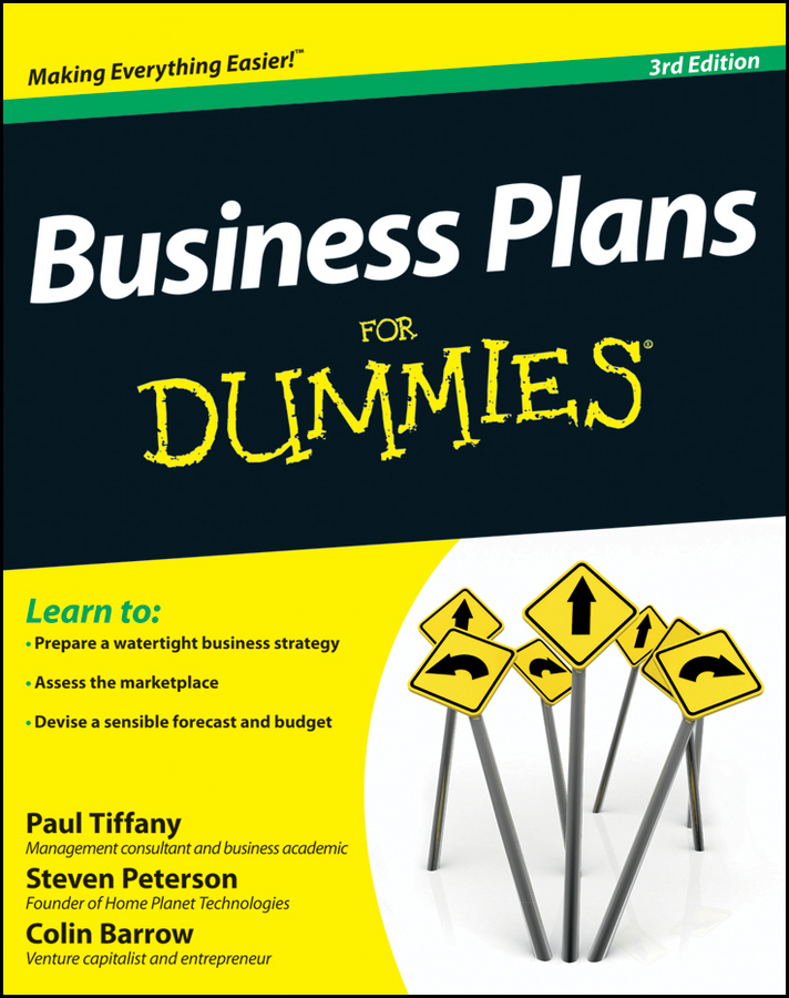 Обложка книги «Business Plans For Dummies»