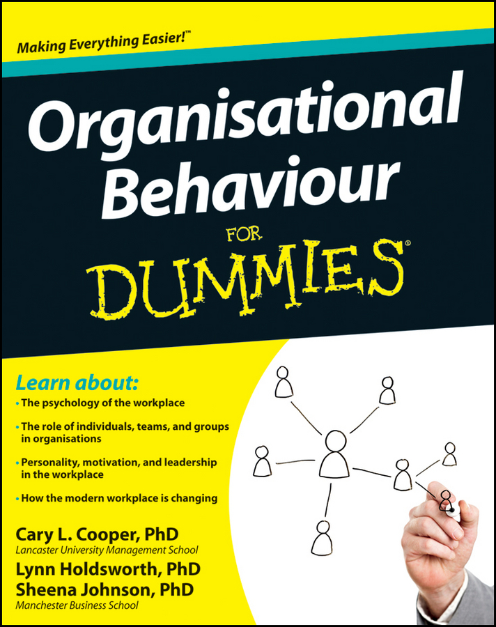 Обложка книги «Organisational Behaviour For Dummies»