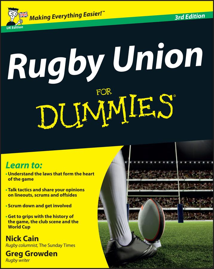 Обложка книги «Rugby Union For Dummies»