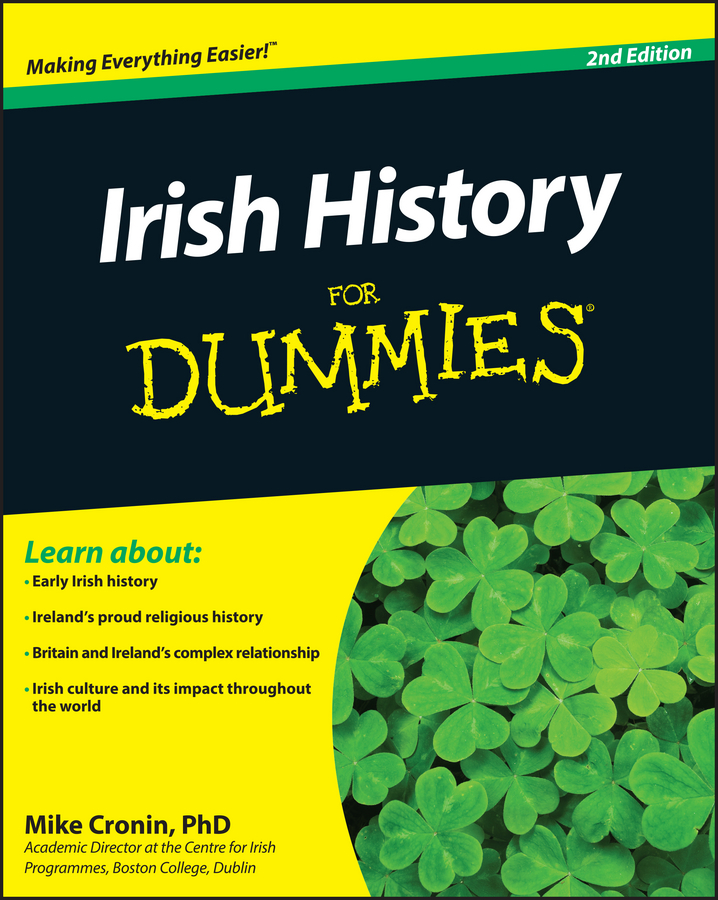 Обложка книги «Irish History For Dummies»