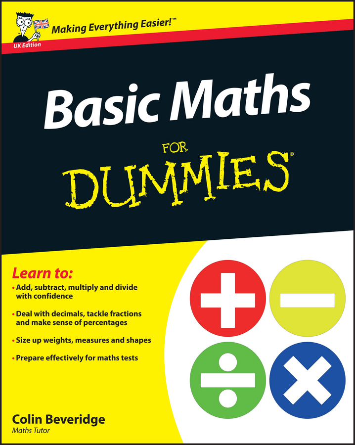 Обложка книги «Basic Maths For Dummies»