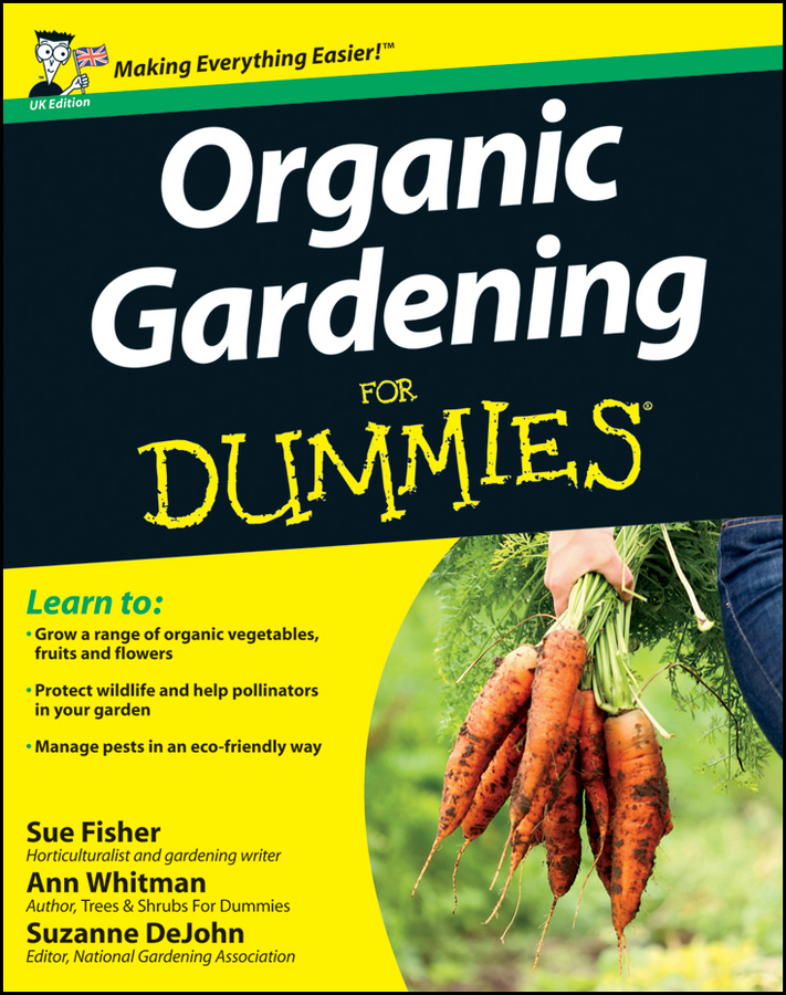 Обложка книги «Organic Gardening for Dummies»
