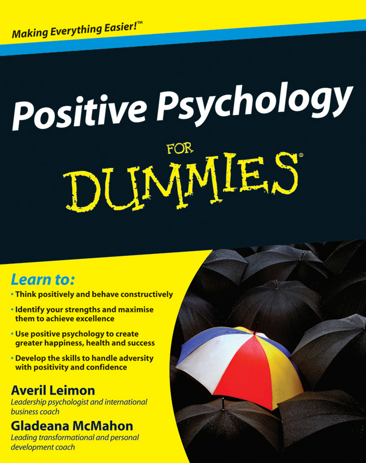 Обложка книги «Positive Psychology For Dummies»