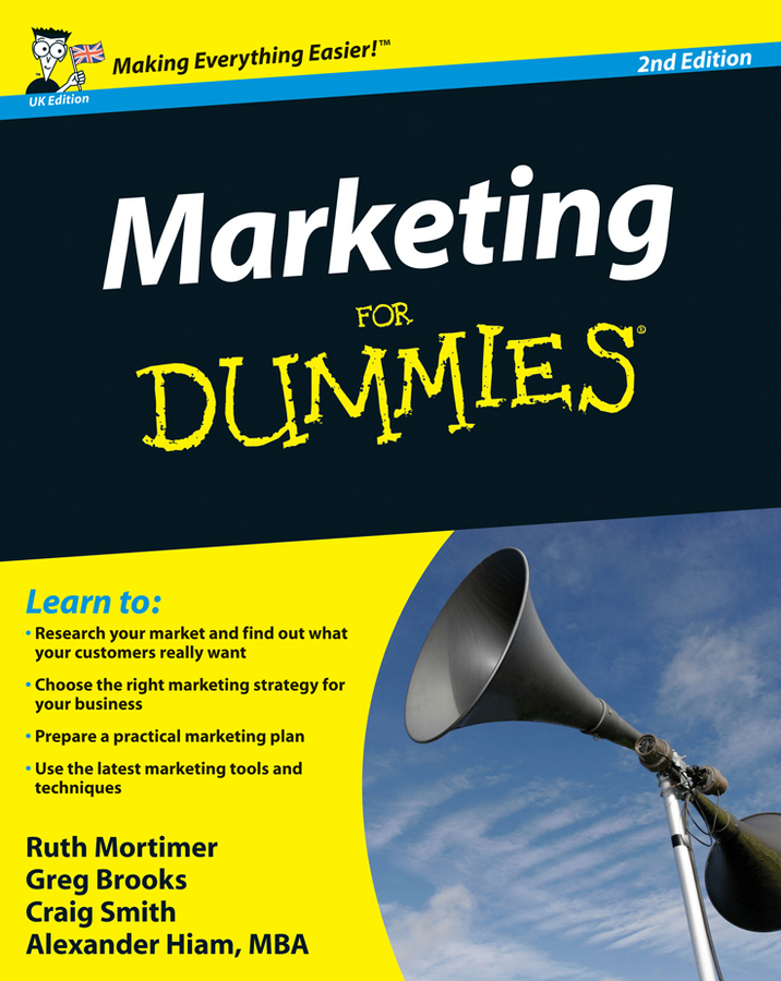 Обложка книги «Marketing For Dummies»