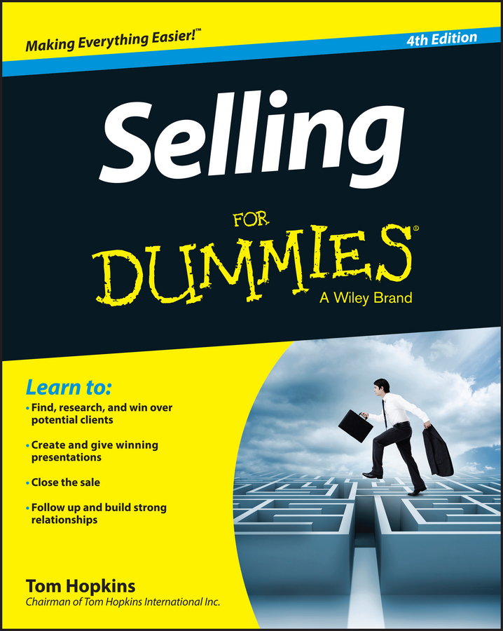 Обложка книги «Selling For Dummies»