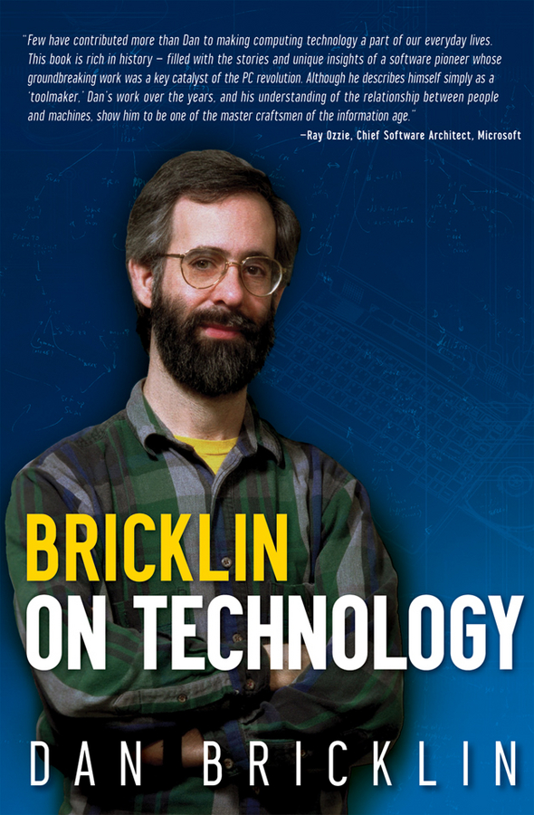 Обложка книги «Bricklin on Technology»
