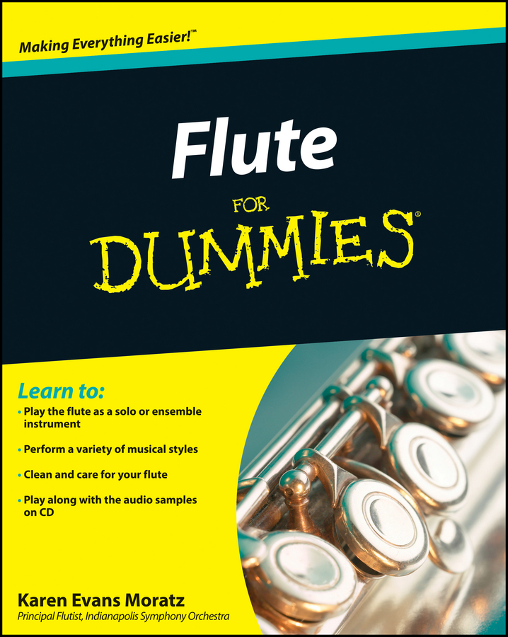 Обложка книги «Flute For Dummies»