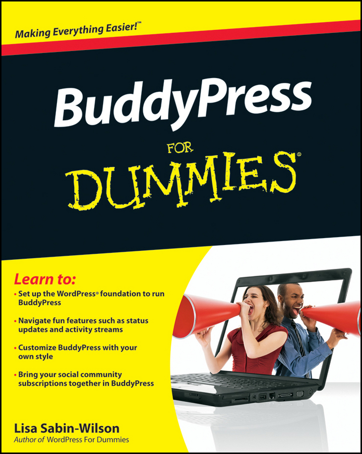 Обложка книги «BuddyPress For Dummies»