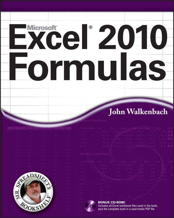 Обложка книги «Excel 2010 Formulas»