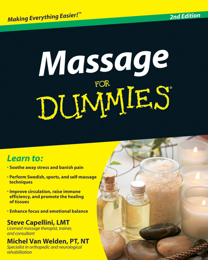 Обложка книги «Massage For Dummies»