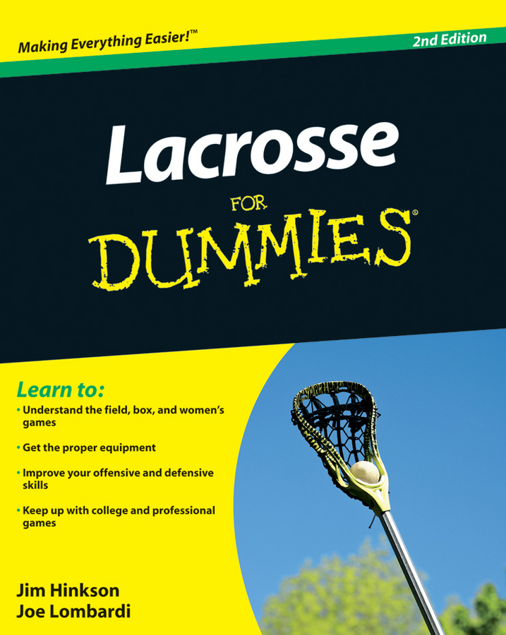 Обложка книги «Lacrosse For Dummies»