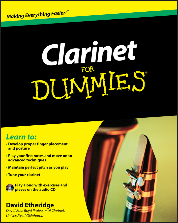Обложка книги «Clarinet For Dummies»