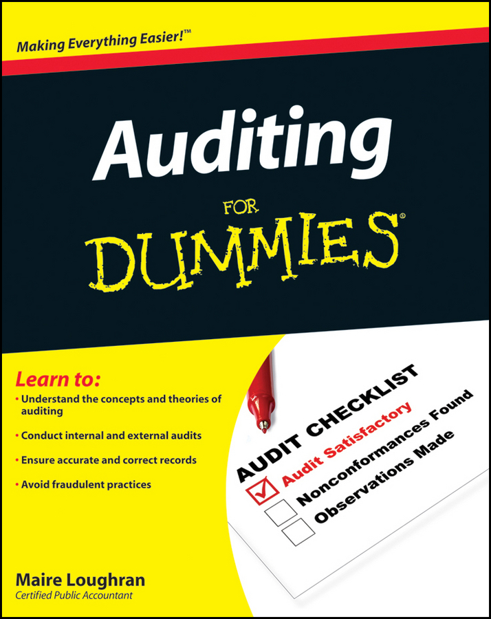 Обложка книги «Auditing For Dummies»
