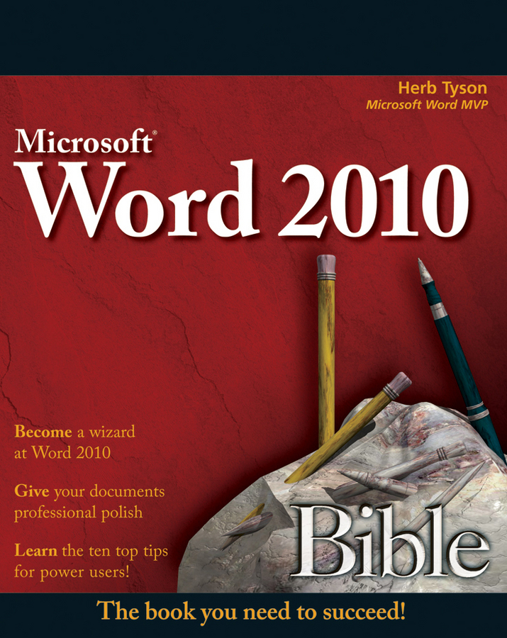 Обложка книги «Word 2010 Bible»