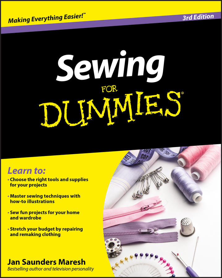 Обложка книги «Sewing For Dummies»