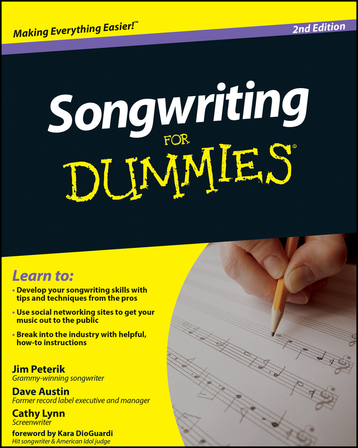 Обложка книги «Songwriting For Dummies»