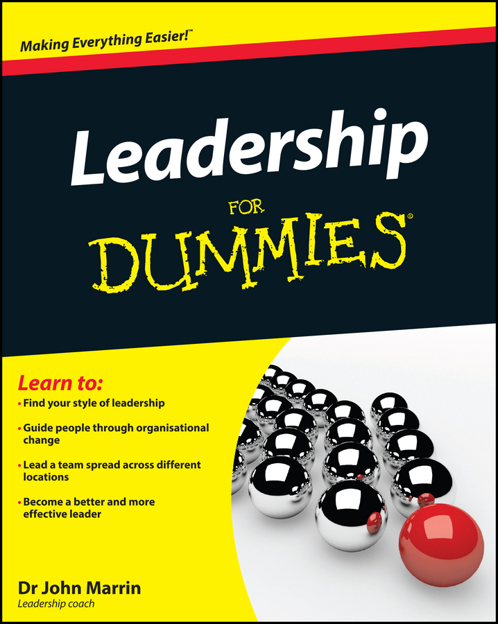 Обложка книги «Leadership For Dummies»