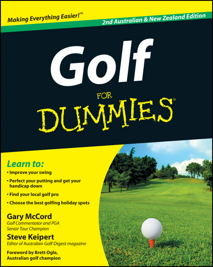 Обложка книги «Golf For Dummies»