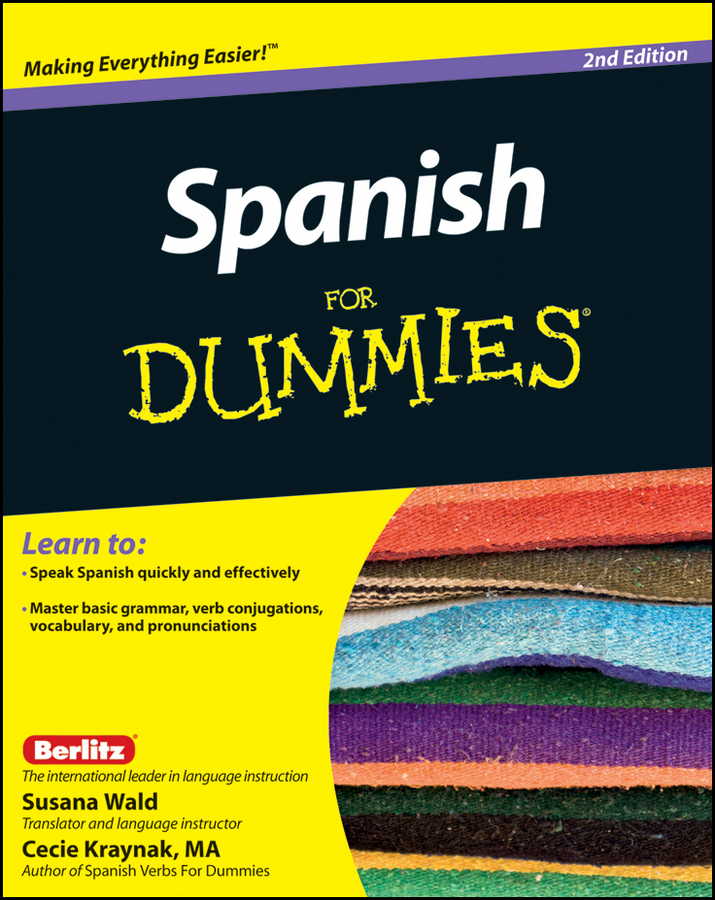 Обложка книги «Spanish For Dummies»