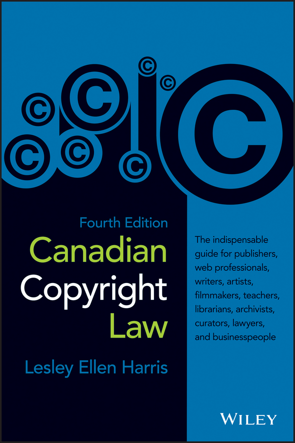Обложка книги «Canadian Copyright Law»