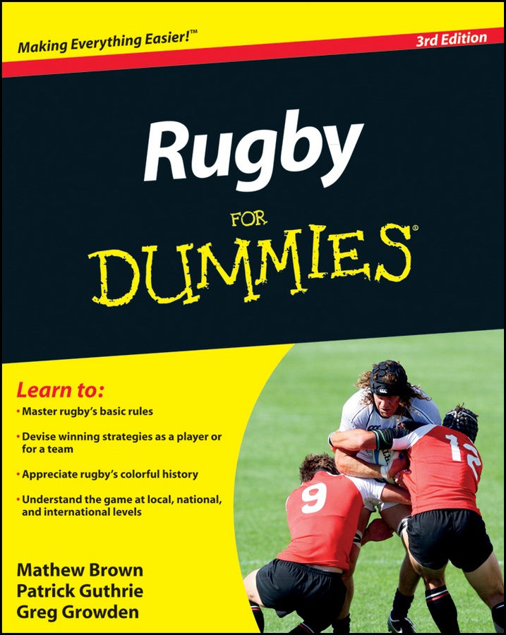 Обложка книги «Rugby For Dummies»