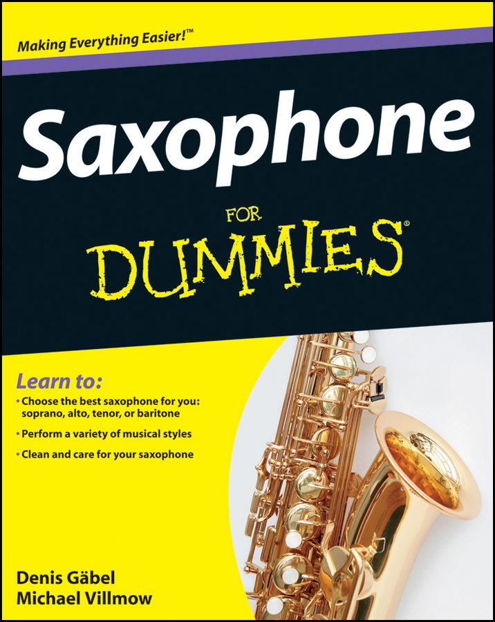 Обложка книги «Saxophone For Dummies»