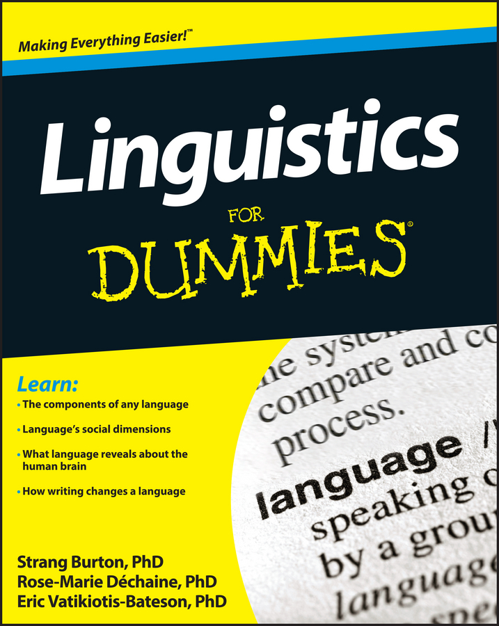 Обложка книги «Linguistics For Dummies»