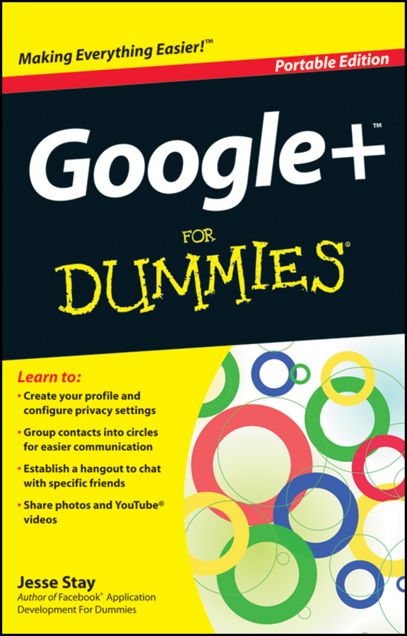Обложка книги «Google+ For Dummies»