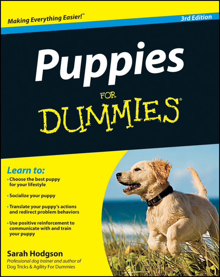 Обложка книги «Puppies For Dummies»