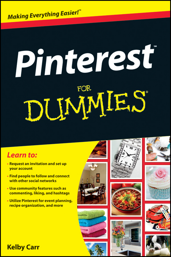 Обложка книги «Pinterest For Dummies»