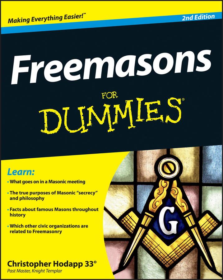 Обложка книги «Freemasons For Dummies»
