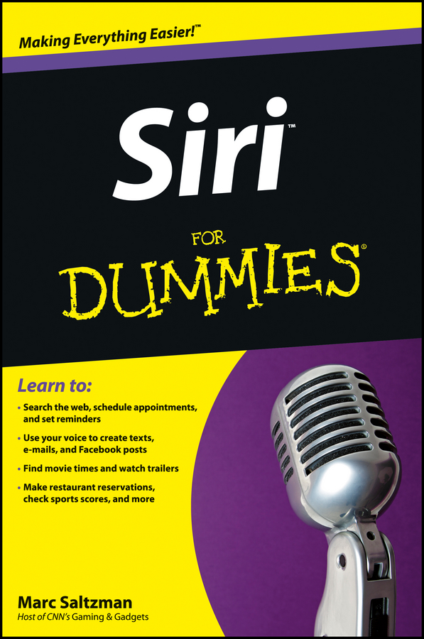 Обложка книги «Siri For Dummies»