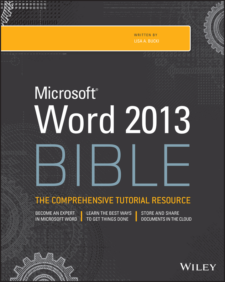 Обложка книги «Word 2013 Bible»