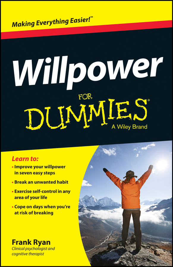 Обложка книги «Willpower For Dummies»