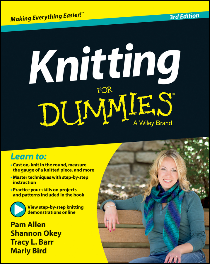 Обложка книги «Knitting For Dummies»