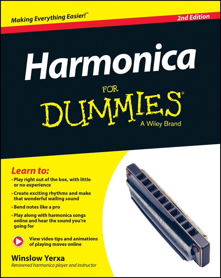 Обложка книги «Harmonica For Dummies»