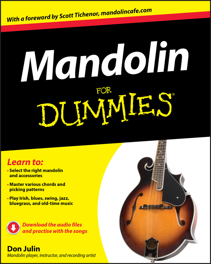 Обложка книги «Mandolin For Dummies»