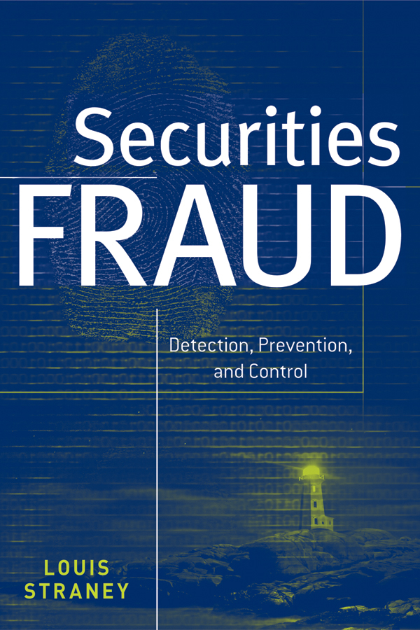 Обложка книги «Securities Fraud. Detection, Prevention and Control»