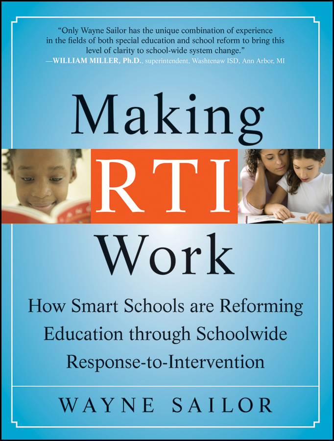 Обложка книги «Making RTI Work. How Smart Schools are Reforming Education through Schoolwide Response-to-Intervention»