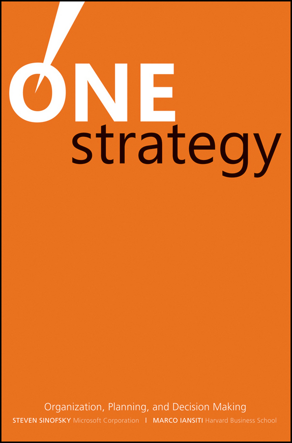Обложка книги «One Strategy. Organization, Planning, and Decision Making»