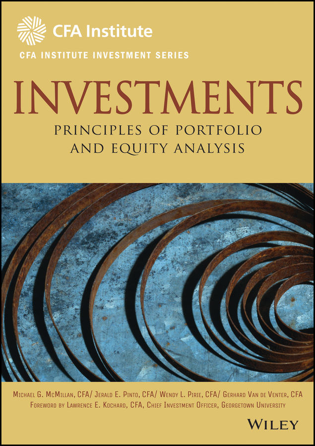 Обложка книги «Investments. Principles of Portfolio and Equity Analysis»