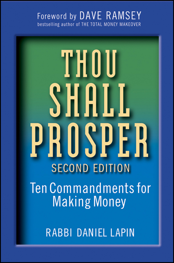 Обложка книги «Thou Shall Prosper. Ten Commandments for Making Money»