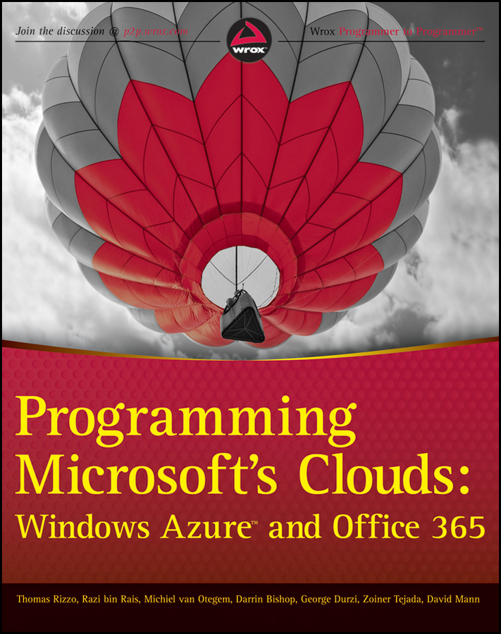 Обложка книги «Programming Microsoft's Clouds. Windows Azure and Office 365»