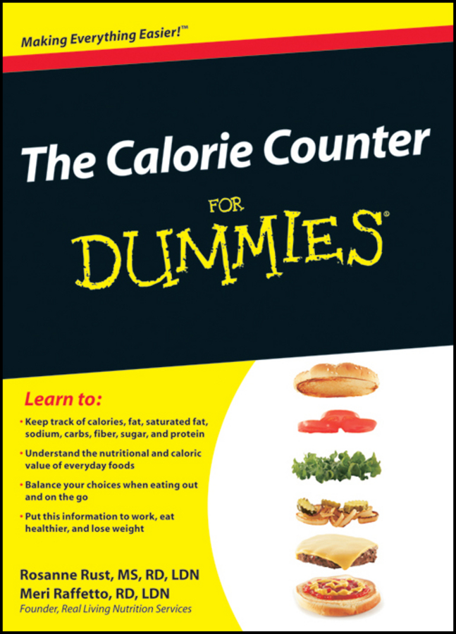 Обложка книги «The Calorie Counter For Dummies»