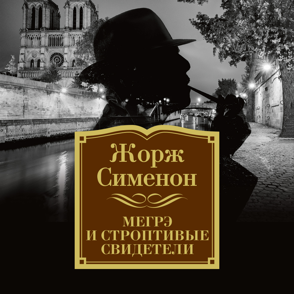 Обложка книги «Мегрэ и строптивые свидетели»