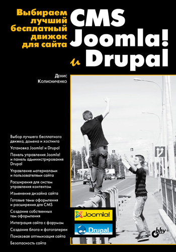 Обложка книги «Выбираем лучший бесплатный движок для сайта. CMS Joomla! и Drupal»