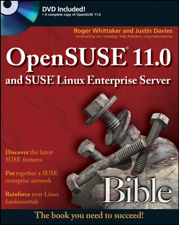 Обложка книги «OpenSUSE 11.0 and SUSE Linux Enterprise Server Bible»