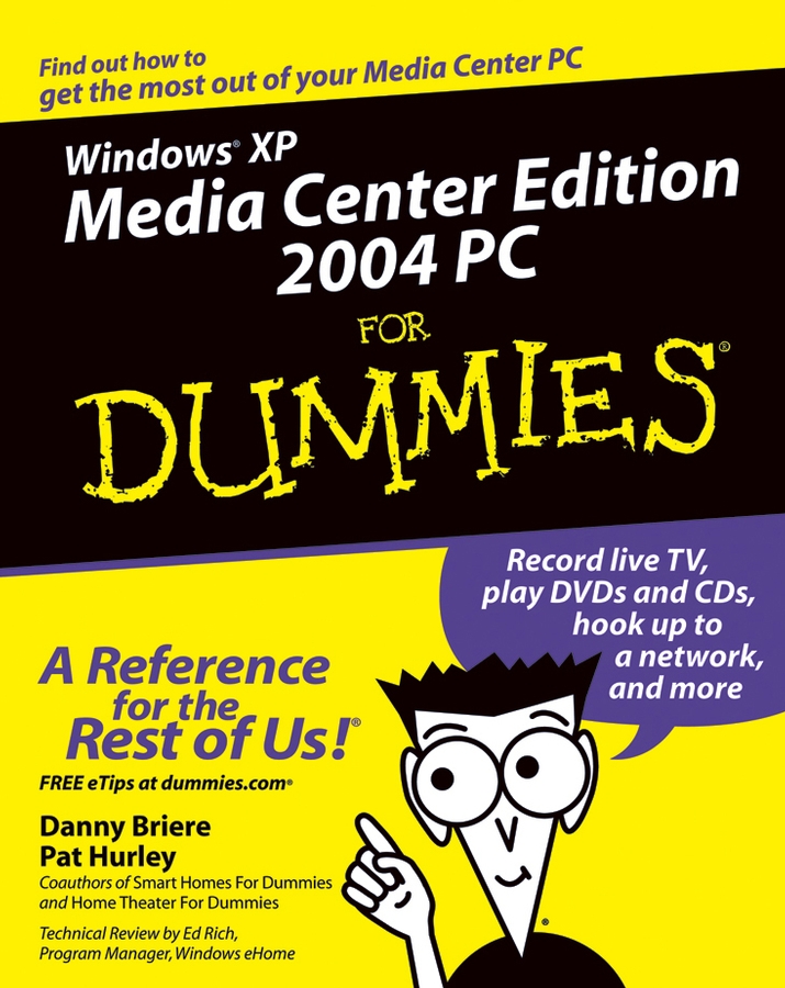 Обложка книги «Windows XP Media Center Edition 2004 PC For Dummies»